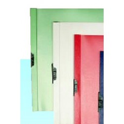 CARTELLINA PVC C/MOLLA DORSO 5 VERDE SPRING FILE 22X31