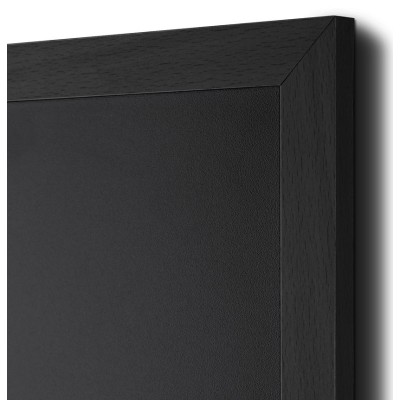 LAVAGNA CORNICE LEGNO 79X90CM NERA