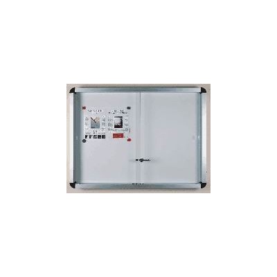 BACHECA C/VETRI MAGNETICA 60X90 B