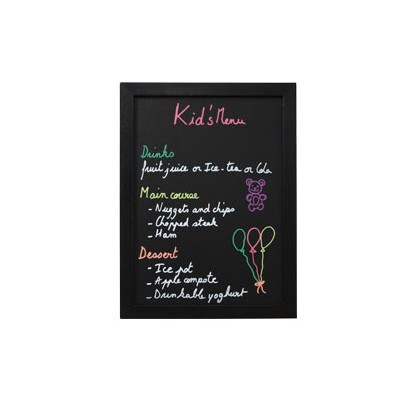 LAVAGNA NERA 30x40cm WOODY Securit