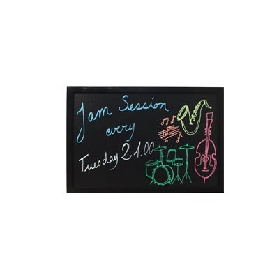 LAVAGNA NERA 40x60cm WOODY Securit