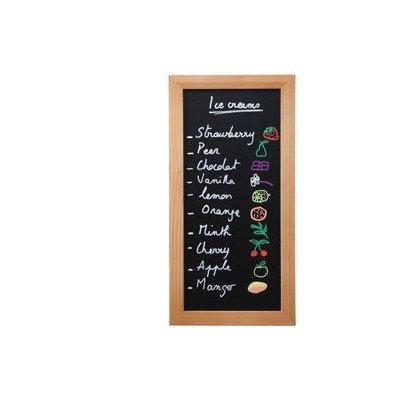 LAVAGNA NERA TEAK 20x40cm WOODY Securit
