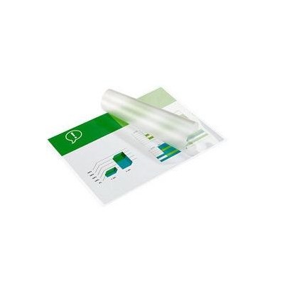 SCATOLA 100 POUCHES 125MIC 228X303MM LUCIDO PRE-FORATA