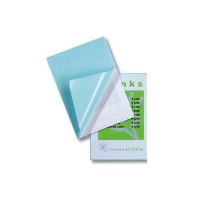SCATOLA 100 POUCHES 125MIC 216X303MM RETRO-ADESIVE