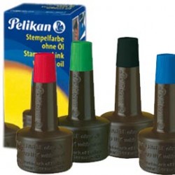 INCHIOSTRO VERDE 4K S/OLIO 28ML X CUSCINETTI PELIKAN