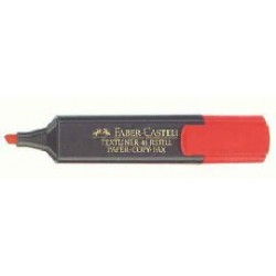 EVIDENZIATORE TEXTLINER ROSSO FABER-CASTELL