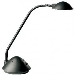 LAMPADA DA SCRIVANIA KANSAS 954 NERO ALOGENA 20W