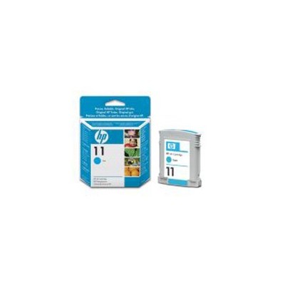 CARTUCCIA A GETTO DINCHIOSTRO HP N.11 CIANO 28ML