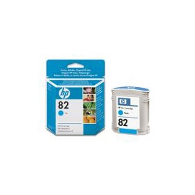 CARTUCCIA A GETTO DINCHIOSTRO HP N.82 CIANO 69ML