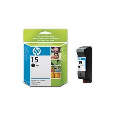 CARTUCCIA A GETTO DINCHIOSTRO HP N.15 NERO 25ML
