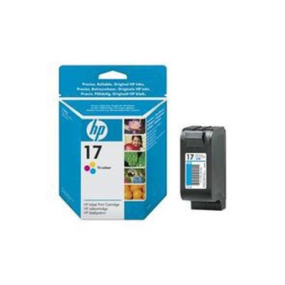 CARTUCCIA A GETTO DINCHIOSTRO HP N.17 TRICROMIA 15ML