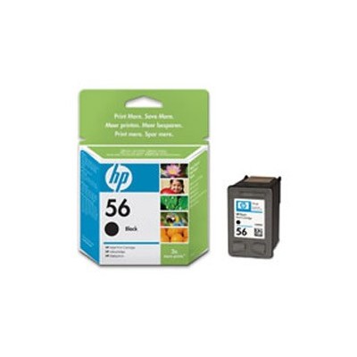 CARTUCCIA A GETTO DINCHIOSTRO HP N.56 NERO 19ML