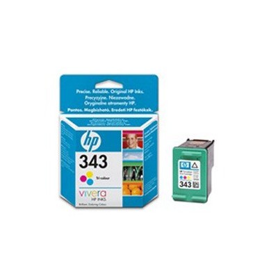 CARTUCCIA A GETTO DINCHIOSTRO HP N.343 TRICROMIA
