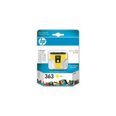 CARTUCCIA A GETTO DINCHIOSTRO HP 363 GIALLO