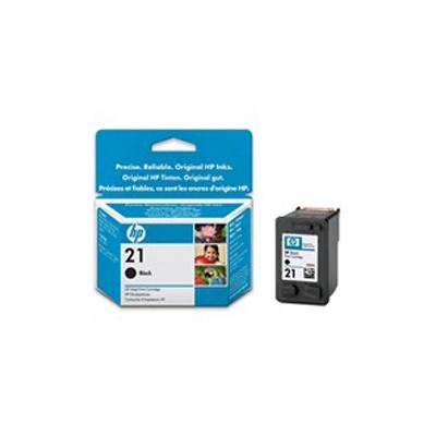 CARTUCCIA A GETTO DINCHIOSTRO HP 21 NERO