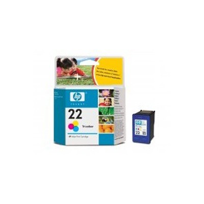 CARTUCCIA A GETTO DINCHIOSTRO HP 22 TRICROMIA