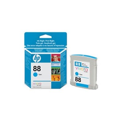 CARTUCCIA A GETTO DINCHIOSTRO HP 88 CIANO 10ML