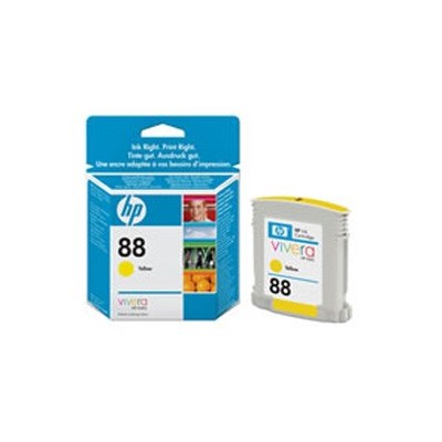 CARTUCCIA A GETTO DINCHIOSTRO HP 88 GIALLO 10ML