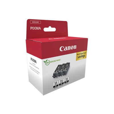 Canon Cartuccia Ink PGI-35 Nero (3 cartucce)