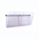 PORTA DEPLIANT A PARETE CON 2 TASCHE VISION A4