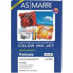 CARTA INKJET A3 125GR 100FG COLOR GRAPHIC EFFETTO PHOTO 9260 AS MARRI