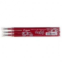 SET 3 REFILL SFERA FRIXIONball 0.7mm ROSSO PILOT