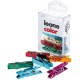 SCATOLA 10 MINI MOLLETTE COLORI METAL ASSORT.LEONE COLOR