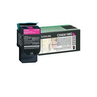 TONER RETURN PROGRAM MAGENTA C540 C543 C544 X543 CAPACITA STANDARD