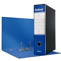 REGISTRATORE OXFORD G83 BLU DORSO 8CM F.TO COMMERCIALE