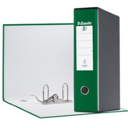 REGISTRATORE EUROFILE G53 VERDE DORSO 8CM F.TO COMMERCIALE