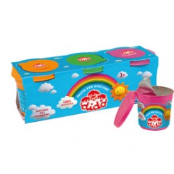 PASTA POLIMERICA FIMO KIDS 42gr ROSSO GLITTER 212