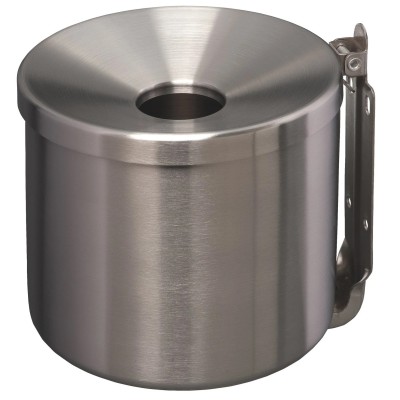 02615 POSACENERE MURALE  NIDO DIAM.16 INOX SATINAT