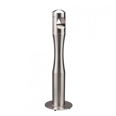 04746 POSACENERE DA TERRAA COLONNA ACCIAIO INOX SA