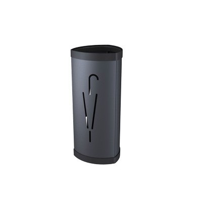 PORTAOMBRELLI in METALLO NERO H60cm Alba