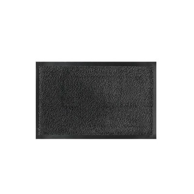 ZERBINO ASCIUGAPASSI NEVADA 90X120CM GRIGIO ANTRACITE VELCOC