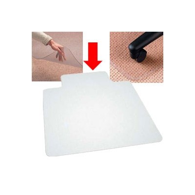 TAPPETO CHAIR MAT SALVAPAVIMENTI 90X120CM IN VINILE VELCOC