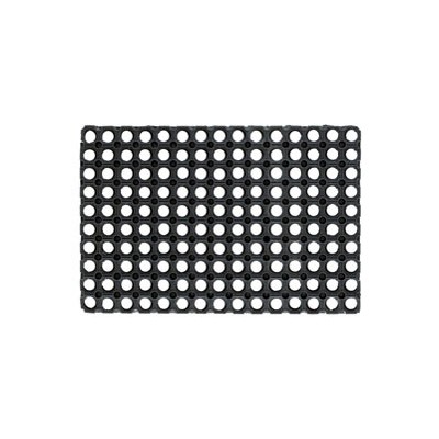 Zerbino Gummy 100x150cm Nero Velcoc