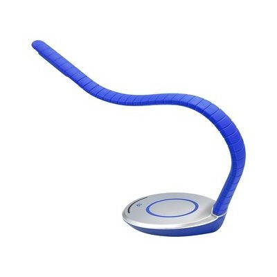 LAMPADA TAVOLO LED MULTIFUNZIONE SNAKE BLU