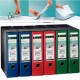 REGISTRATORE LEITZ 180G65 BLU DORSO 8CM F.TO PROTOCOLLO