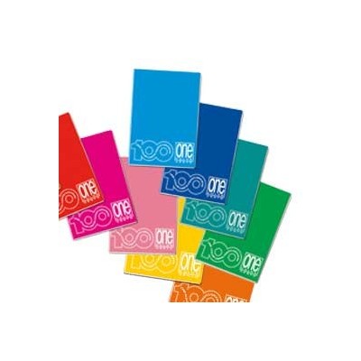 MAXIQUADERNO 210x297mm A4 18fg+1 100gr riga di 3a ONE COLOR BLASETTI
