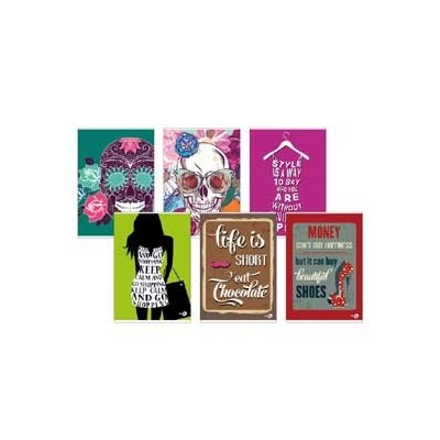MAXIQUADERNO A4 80gr 40fg+2 5mm c/margine FOR GIRL Special 2016 BM - Conf da 10 pz.