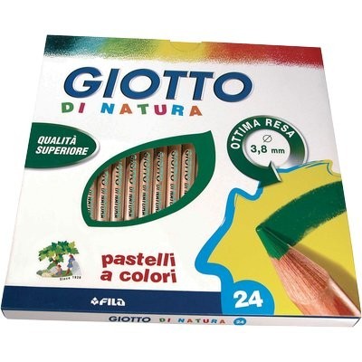 CF.24 MATITE DI NATURA GIOTTO COLORI ASSORTITI