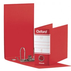 REGISTRATORE OXFORD G81 ROSSO DORSO 8CM F.TO MEMORANDUM