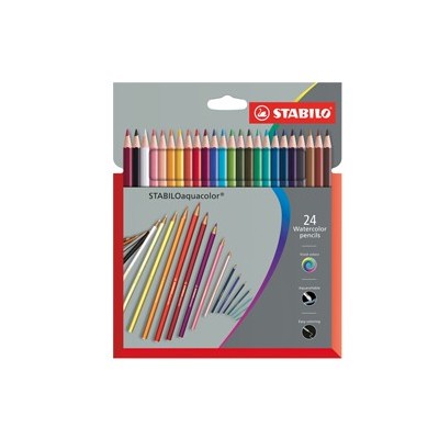 Astuccio 24 pastelli Stabilo AQUACOLOR 1624-3