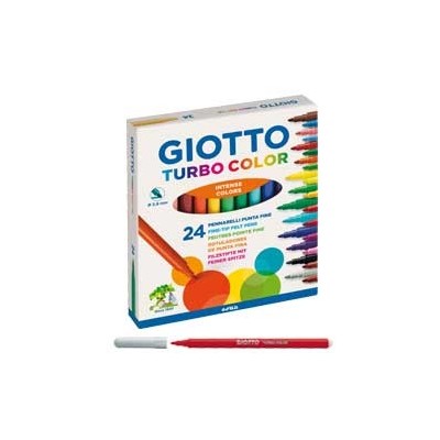 ASTUCCIO 24 PENNARELLI TURBOCOLOR GIOTTO