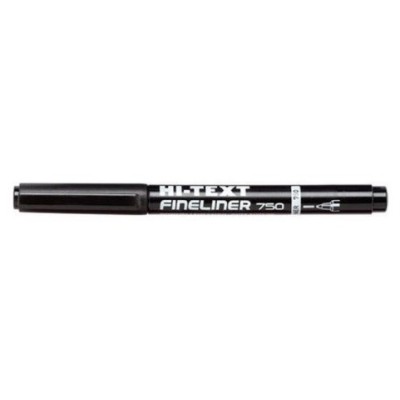 PENNARELLI HI TEXT  NYLON 720/750  NERO  1MM