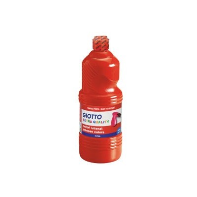 TEMPERA PRONTA GIOTTO 1000ML ROSSO VERMIGLIO