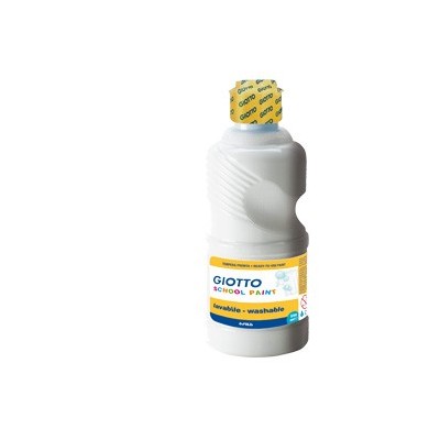 TEMPERA PRONTA 250ML lavabile GIOTTO BIANCO