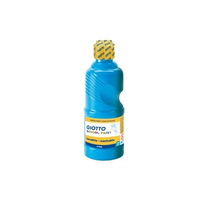 TEMPERA PRONTA 250ML lavabile GIOTTO CYANO