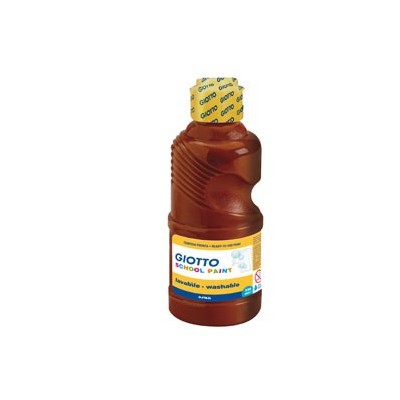TEMPERA PRONTA 250ML lavabile GIOTTO MARRONE